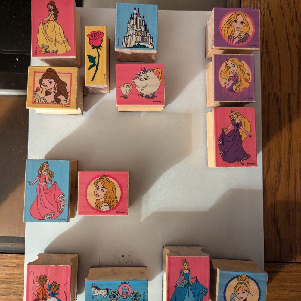 Disney Princess Rubber Stamps - Picture 2 of 5